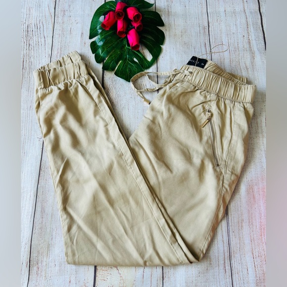 Mohito Women’s Beige Eco Aware Mid Rise Elastic Waist Drawstring Jogger - Picture 14 of 16